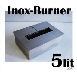 BRUCIATORE 5,0 lit FDB27 professionale acciaio inox