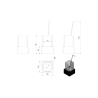 Cheminée au bioéthanol TANGO 1 pour table